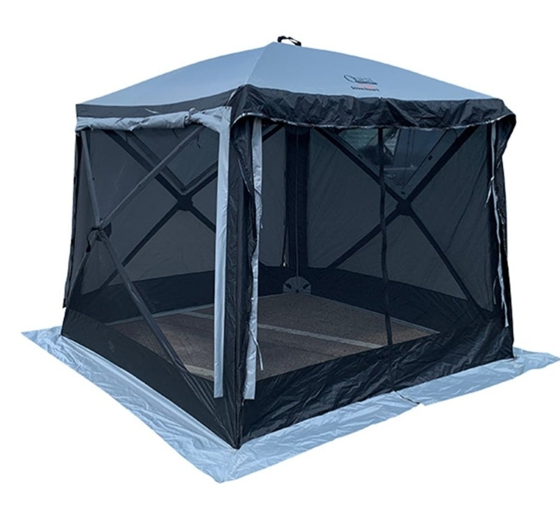 Quest Screen House 4 pro Grey Pop up Gazebo/Awning